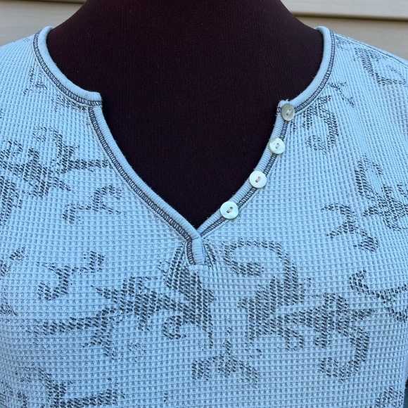 Caribbean Joe women’s top in light blue - Picture 4 of 8